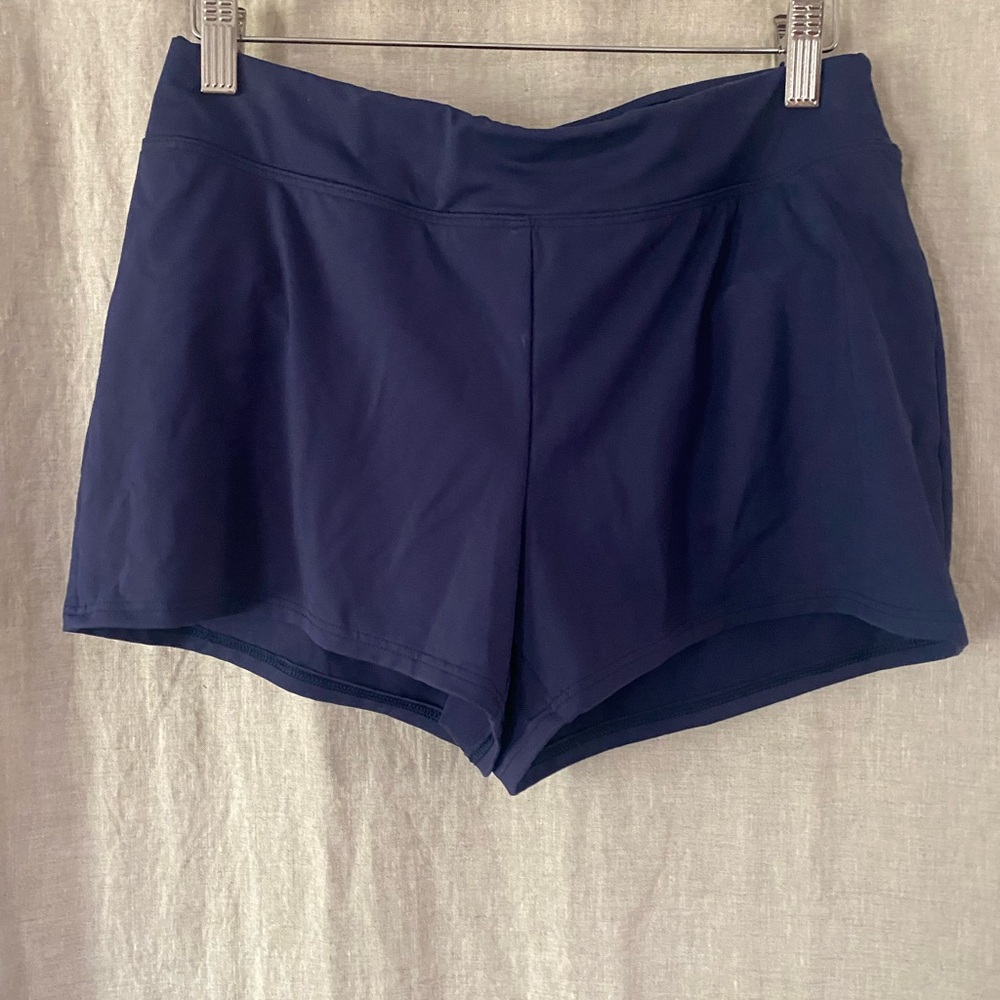 Women's Navy Swim Shorts, Size 6